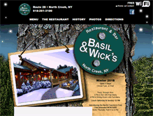 Tablet Screenshot of basilandwicks.com